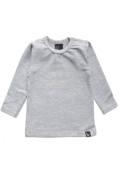 Basic grijze longsleeve