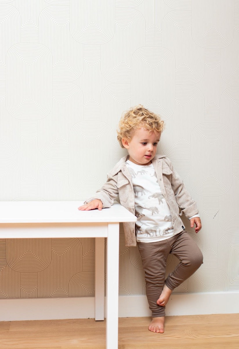 Rib jacket (sand)