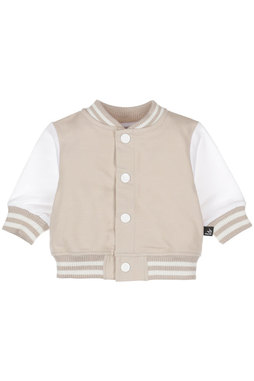 Baseball jacket sand