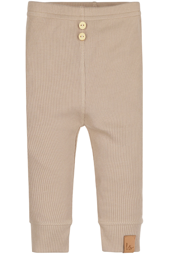 Broekje rib buttons (beige)