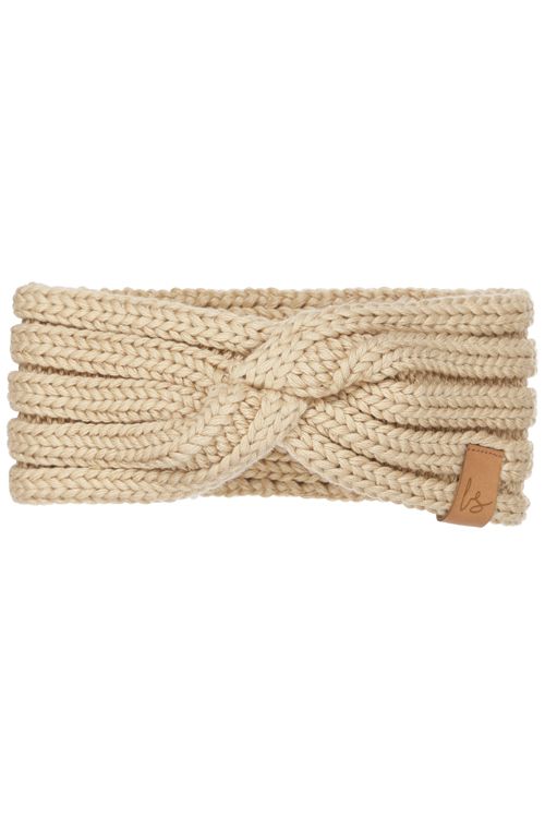 Gestrickter Ohrenwärmer (sand)