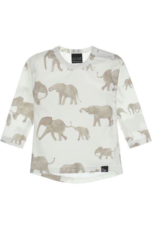 Little elephant longsleeve (rounded back)