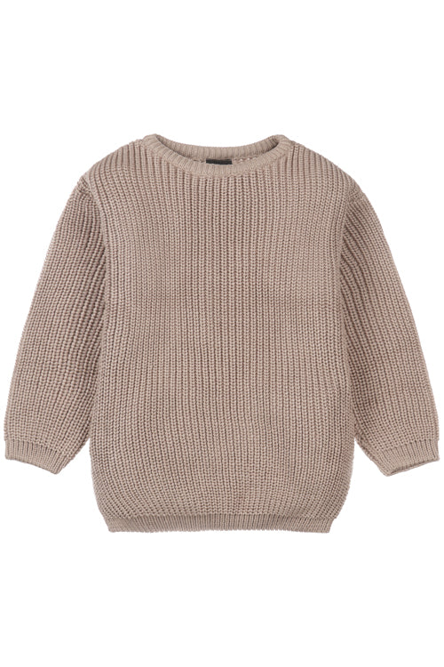 Knitted sweater (light oak)