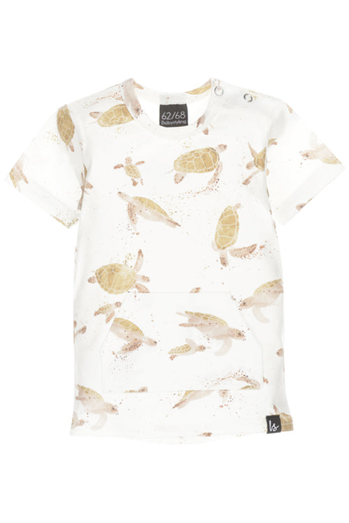 Schildkröten-T-Shirt (abgerundeter Rücken)