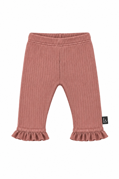 Butterfly legging groovy rib clay pink PRE-ORDER