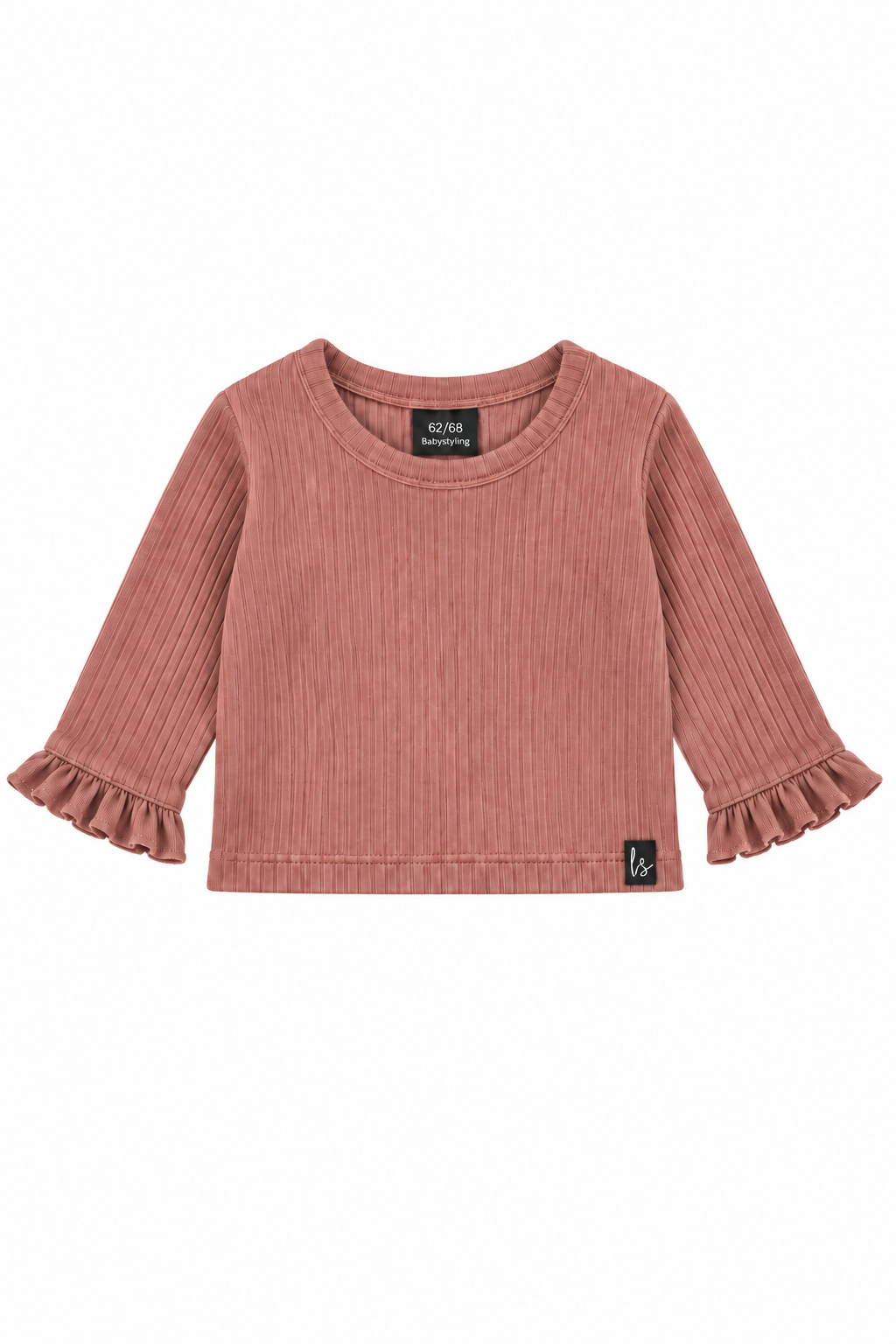 Butterfly top groovy rib clay pink PRE-ORDER