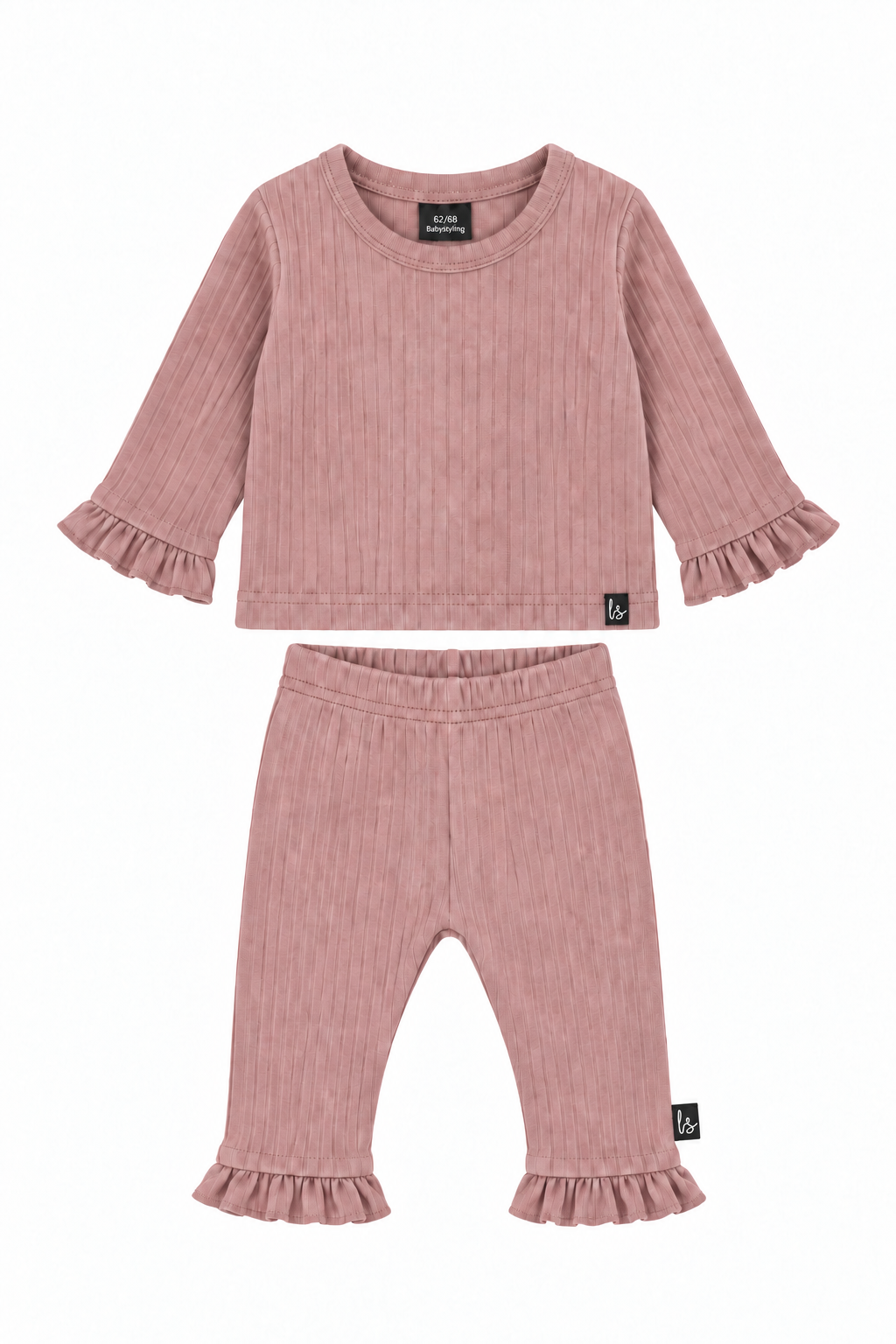 Butterfly legging groovy rib mauve PRE-ORDER
