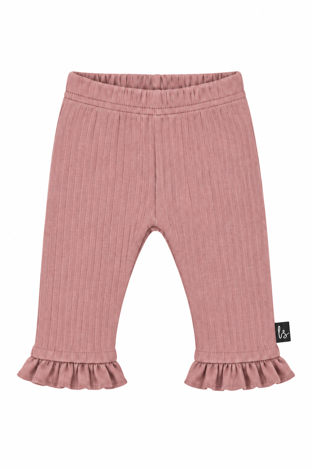 Butterfly-Leggings im Groovy-Ripp-Design in Mauve VORBESTELLUNG