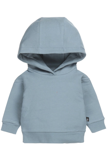 Kapuzenpullover (staubblau)