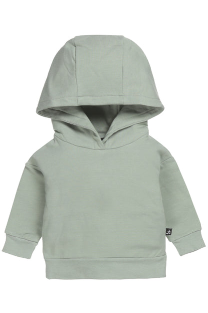 Kapuzenpullover (staubgrün)