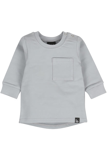 Cargo-Langarmshirt (graublau)
