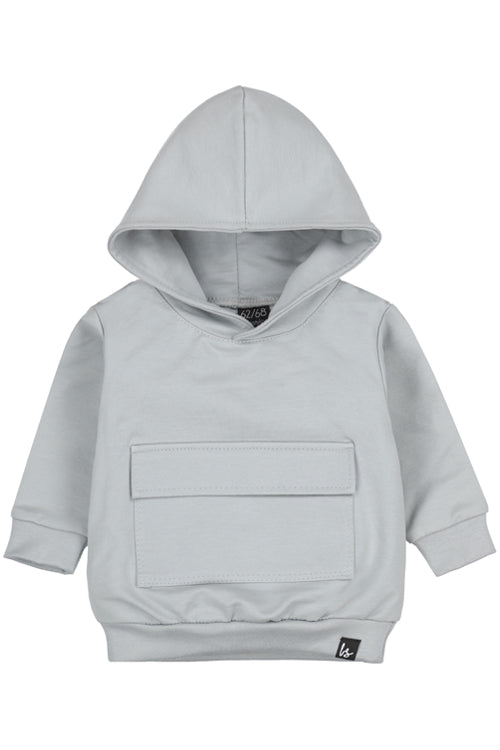 Cargo-Pullover grau-blau – VORBESTELLUNG