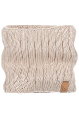 Gestrickter Schal (hellbeige)