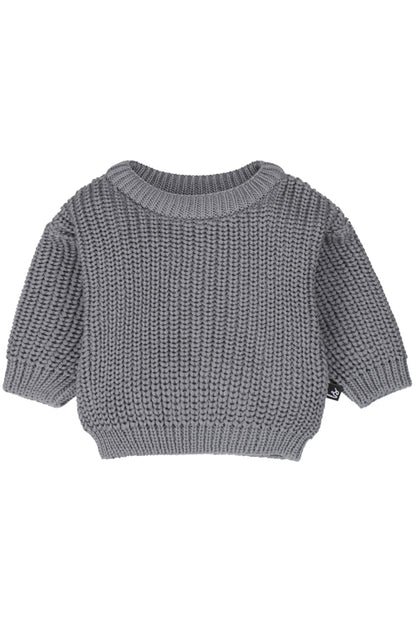 Strickpullover blau