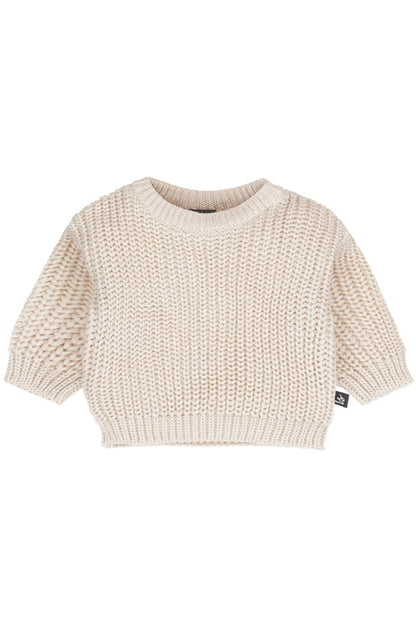 Strickpullover (hautfarben)