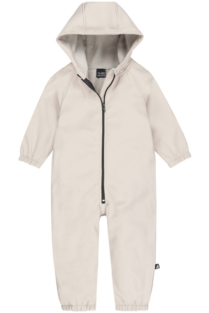 Regenoverall aus Sand