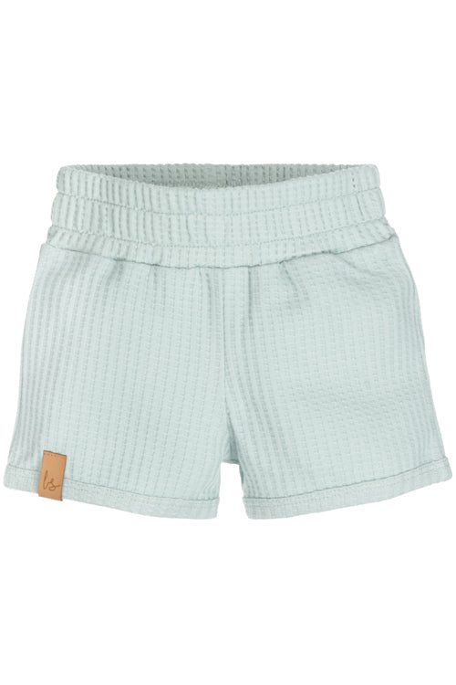 Weiche Waffelshorts blau