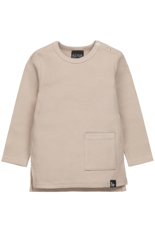 Split longsleeve rib (beige)