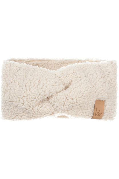 Teddy oorwarmer sand
