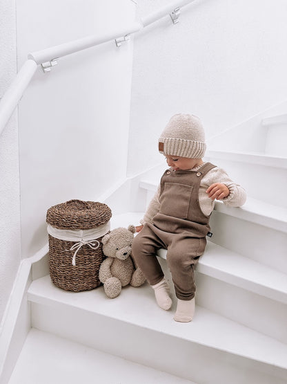 Pocket tuinpakje rib light oak - PRE-ORDER