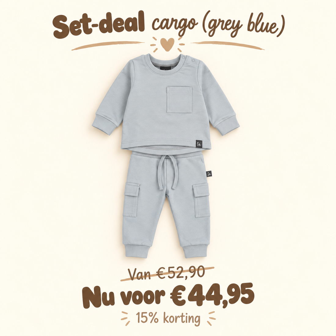 Set-deal cargo (grey blue)