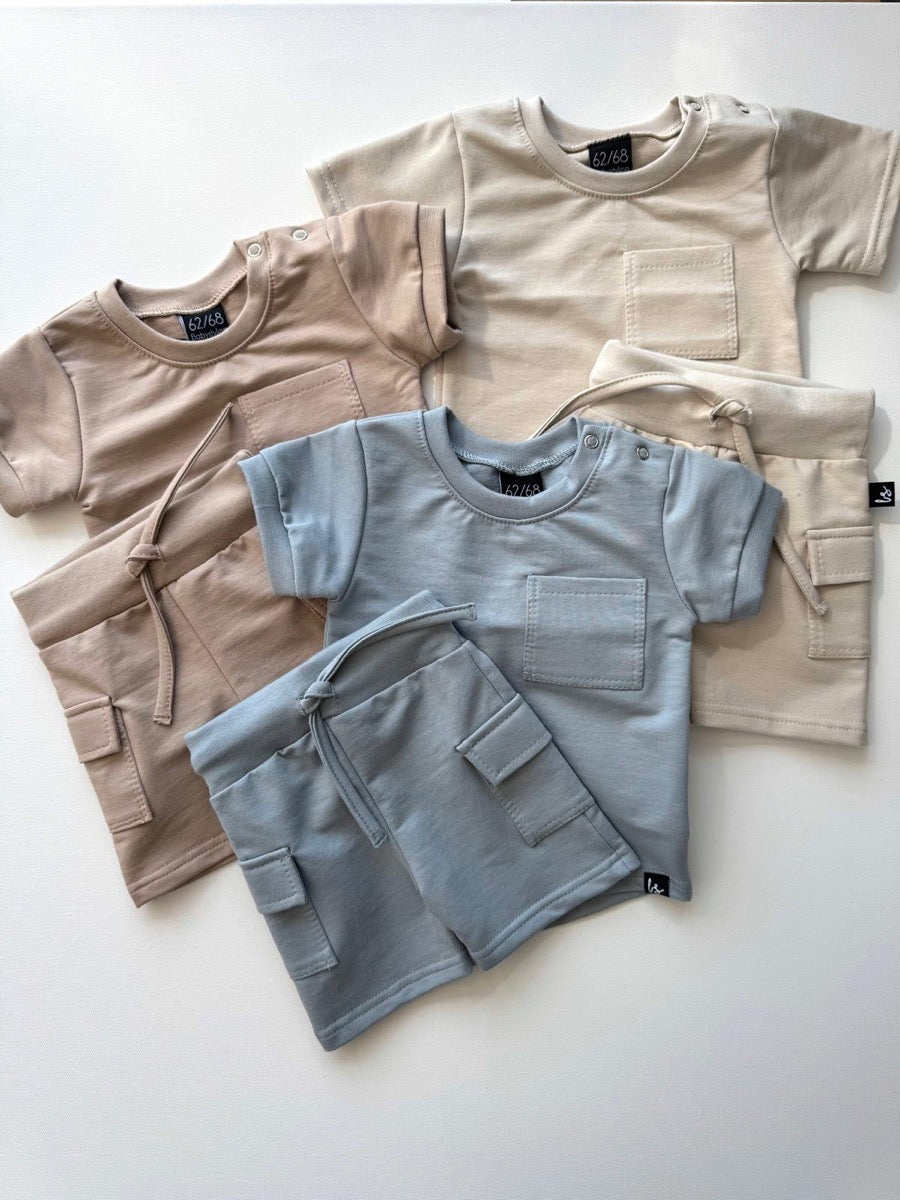 Cargo t-shirt sand