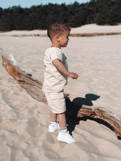 Cargo t-shirt sand