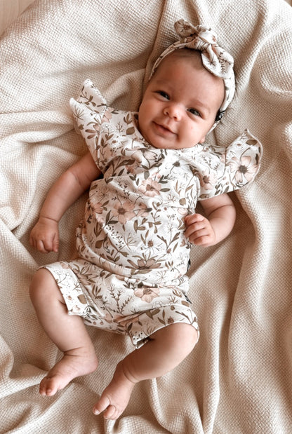 Haarbandje vintage bloom