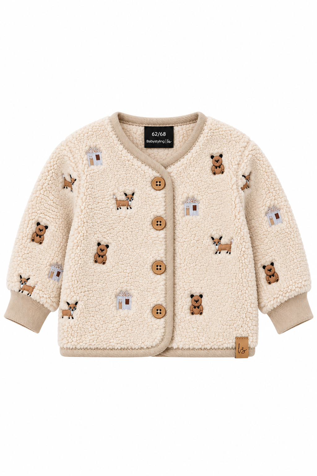 Jasje forrest animals geborduurd