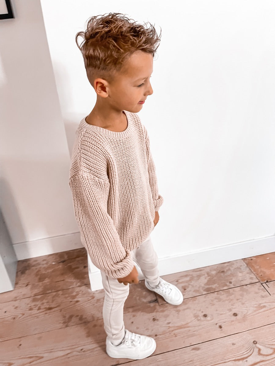 Jogger broekje sand