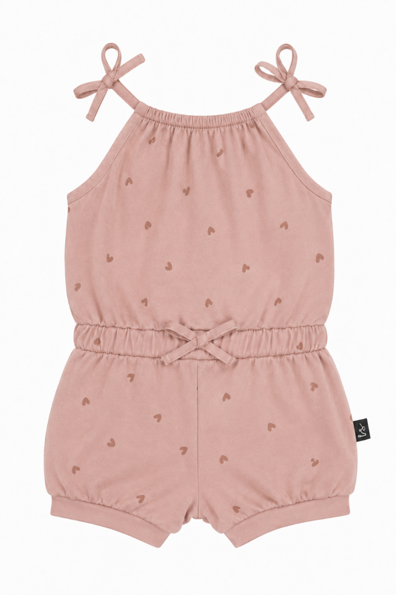Summer onesie hartjes