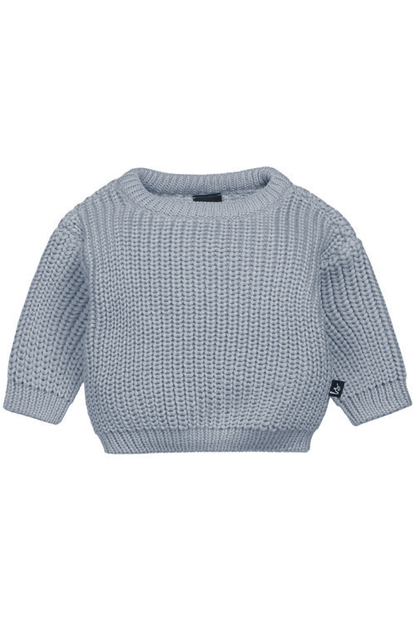 Strickpullover blau