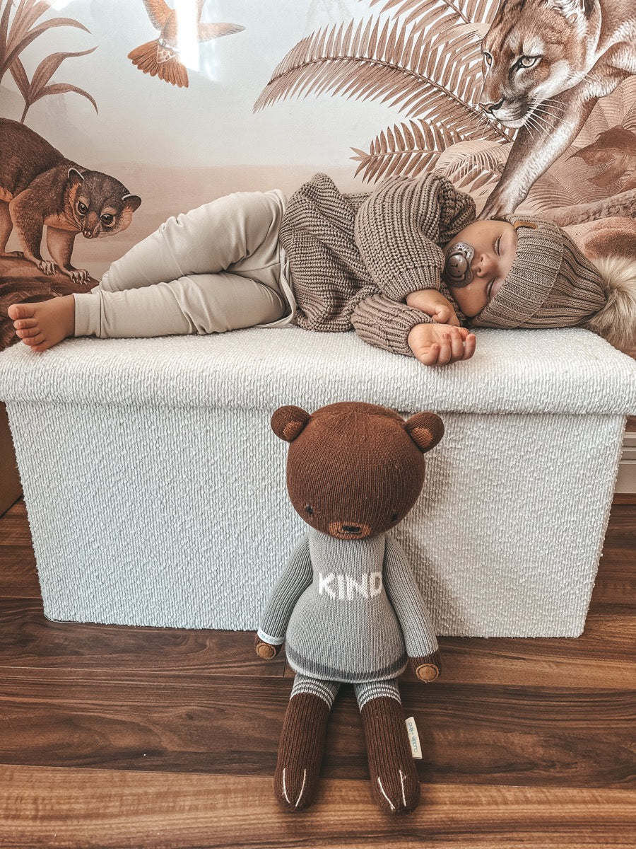 Knitted sweater (light oak)