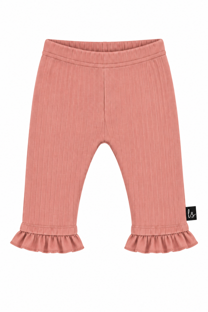 Butterfly legging groovy rib bright pink PRE-ORDER