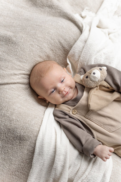Pocket tuinpakje rib sand - PRE-ORDER