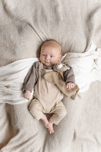 Pocket tuinpakje rib sand - PRE-ORDER
