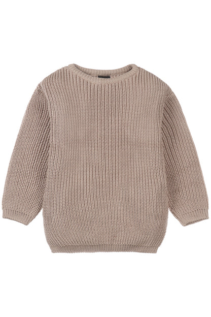 Knitted sweater (light oak)