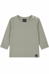 Staubgrünes Shirt