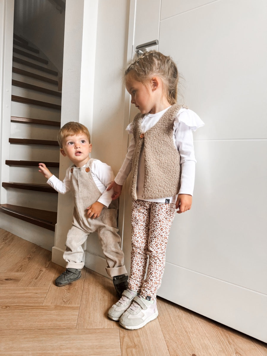 Boucle gilet (beige)