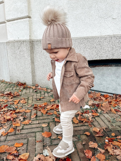 Jogger broekje sand