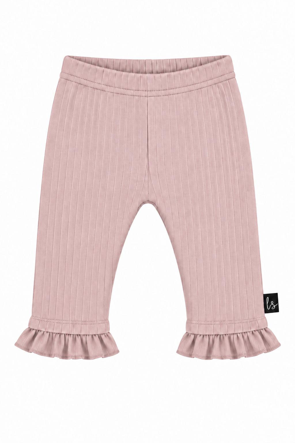 Butterfly legging groovy rib bright pink