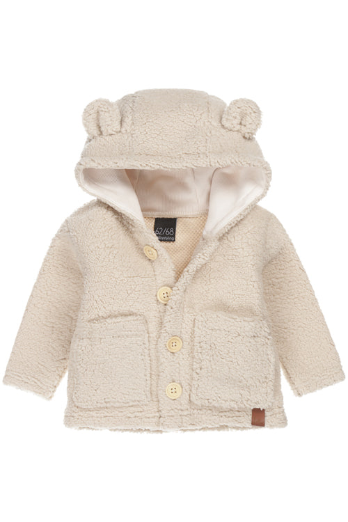 Teddy jacket sand