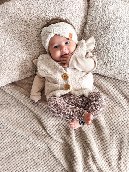 Teddy oorwarmer sand