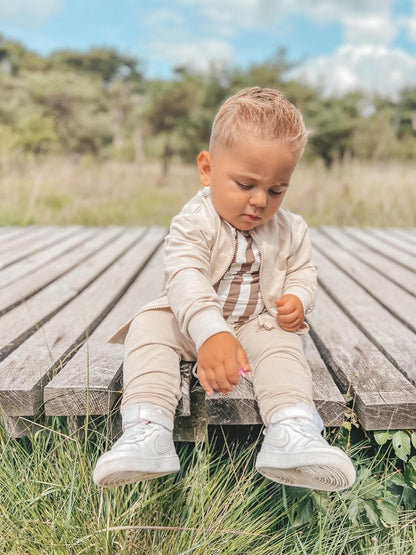 Jogger broekje sand
