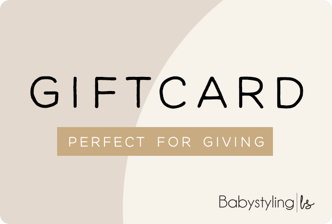 expositie Philadelphia weigeren Babystyling Giftcard