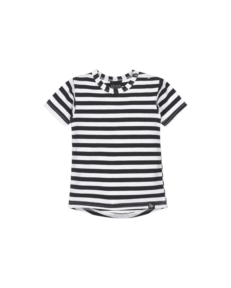 Jong pijn Incubus Gestreept t-shirt (rounded back) - Babystyling.nl